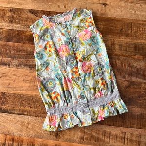 Persnickety girls size 12 button down shirt.